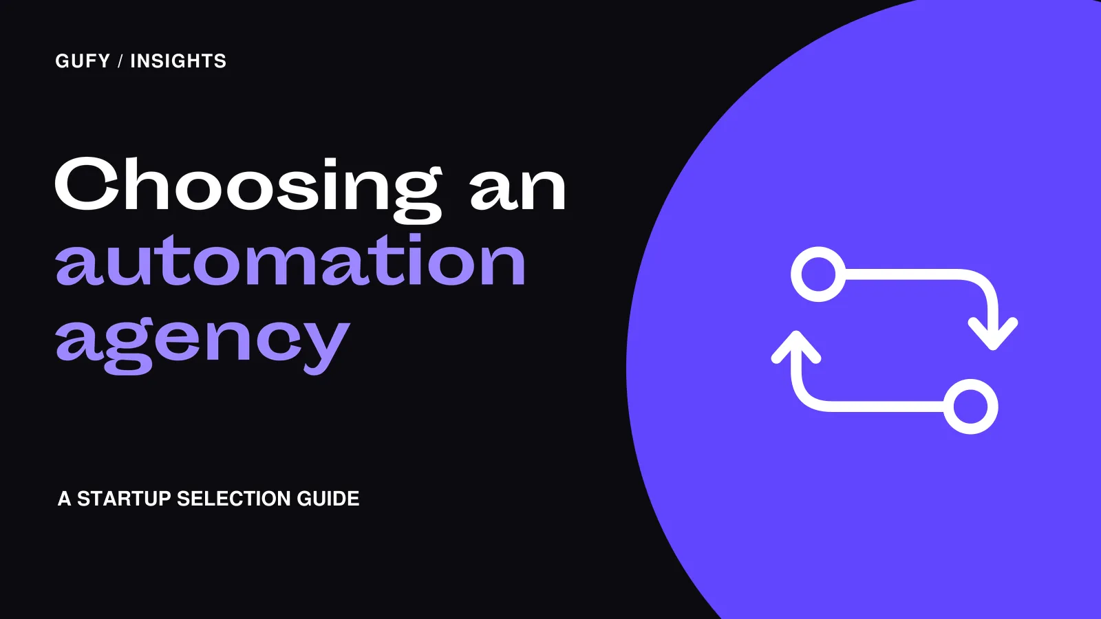 Marketing Automation Agencies: A Startup Selection Guide — Gufy insights.