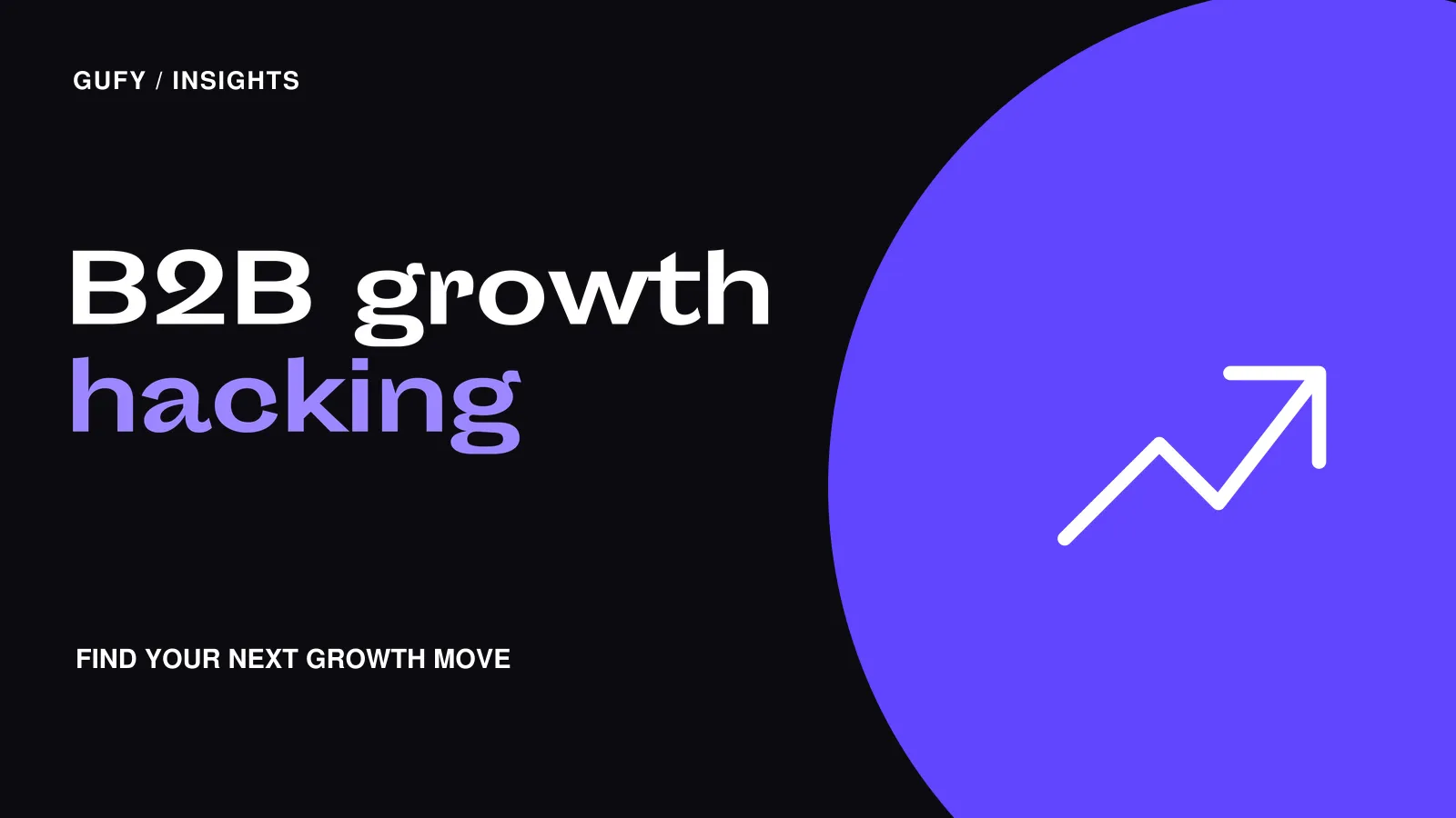 B2B Growth Hacking — Gufy insights.
