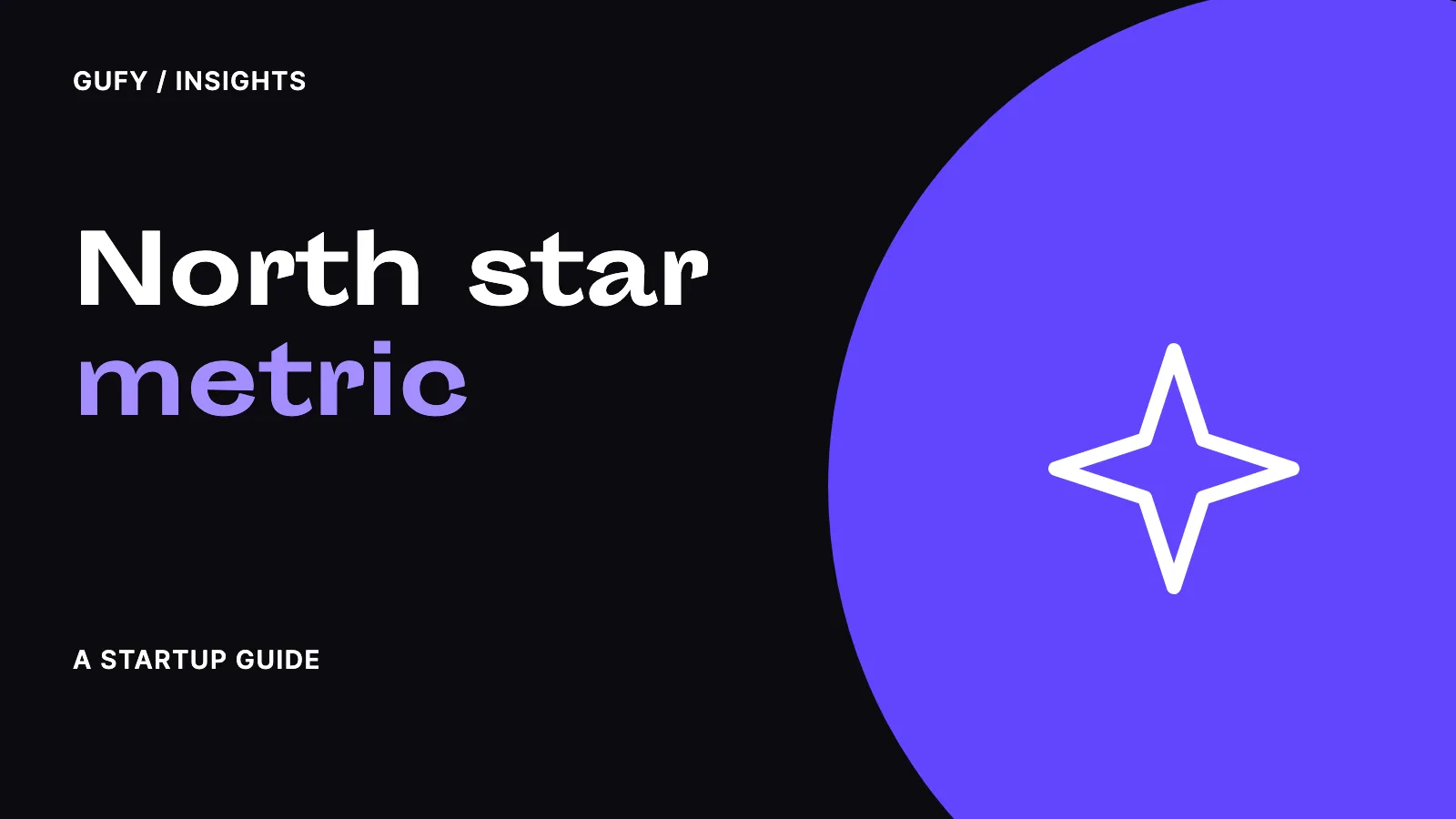 North star metric — Gufy insights.