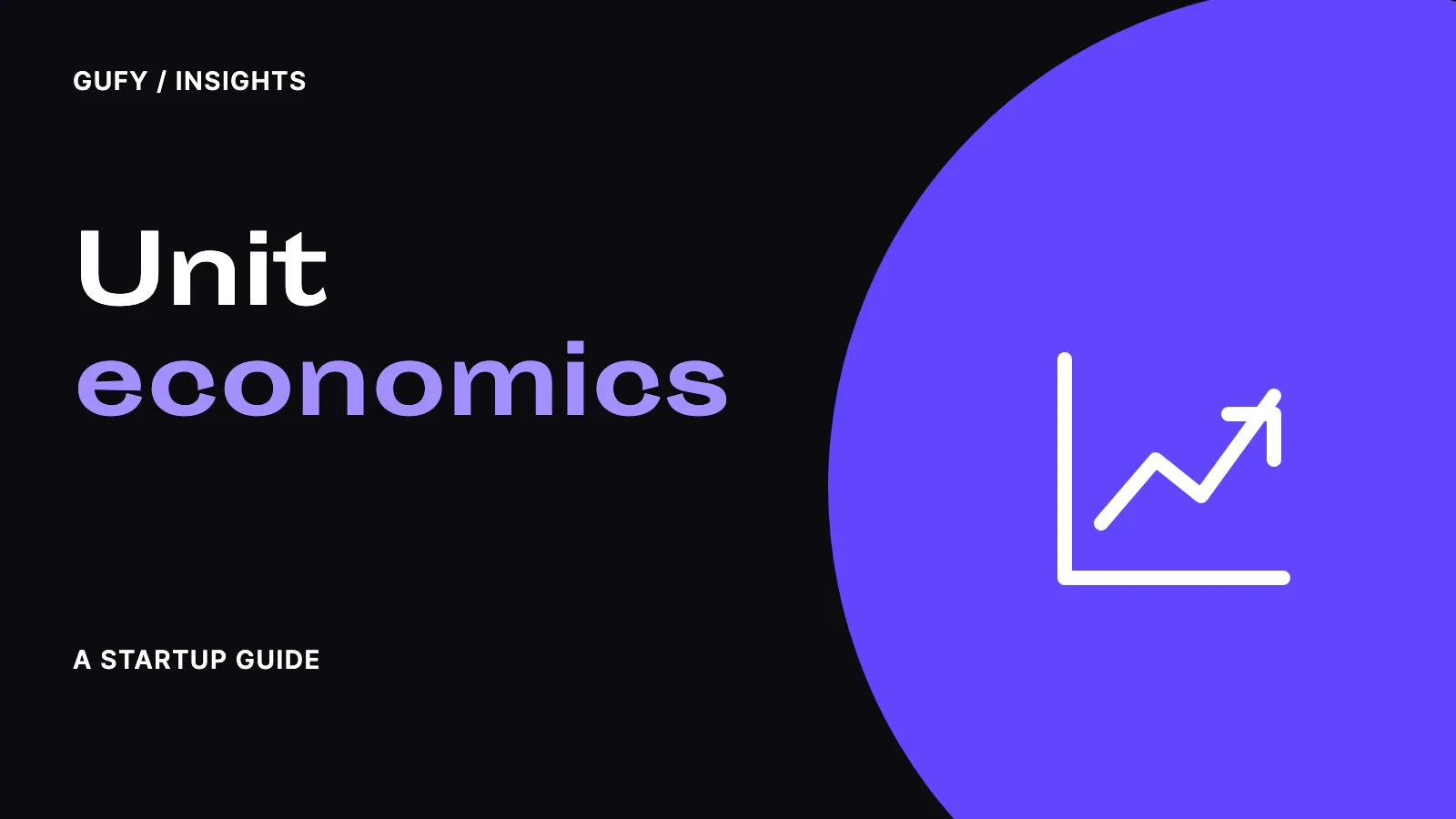 Unit economics — Gufy insights.