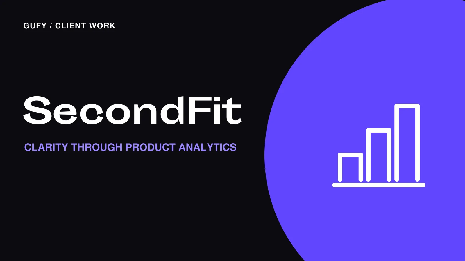 SecondFit: Clarity through product analytics