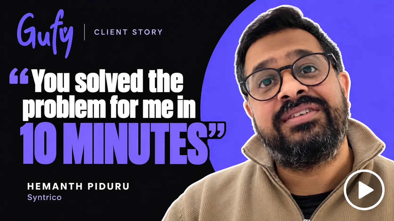 Hemanth from Syntrico